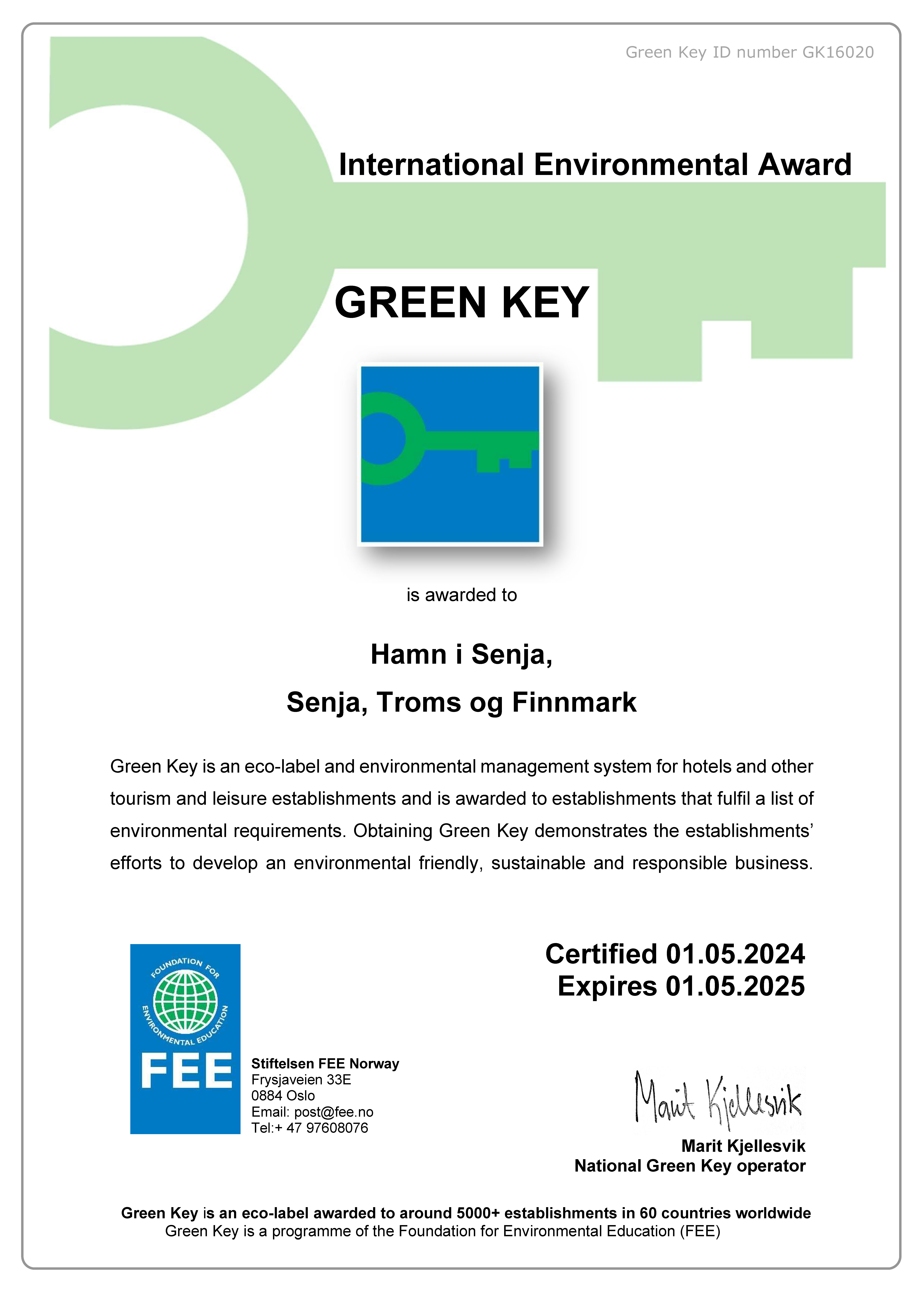 Green key