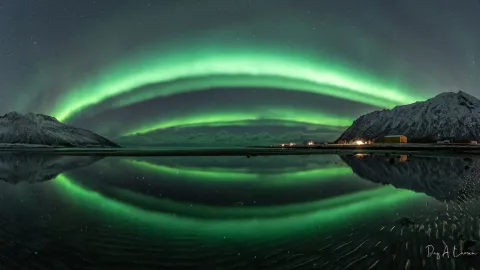 Northern Lights in Ballesvika Senja