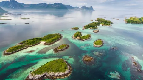 Bergsfjorden - an arctic Caribbean