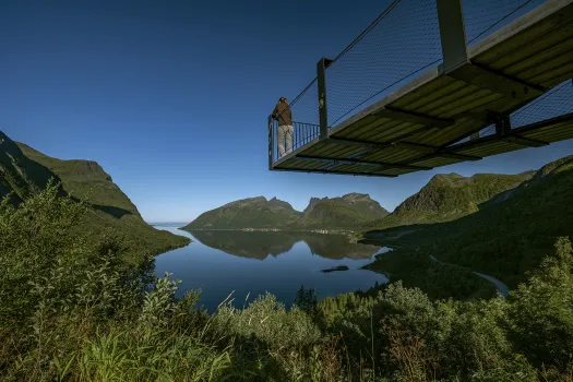 The National Scenic Route viewpoint Magasuget summer
