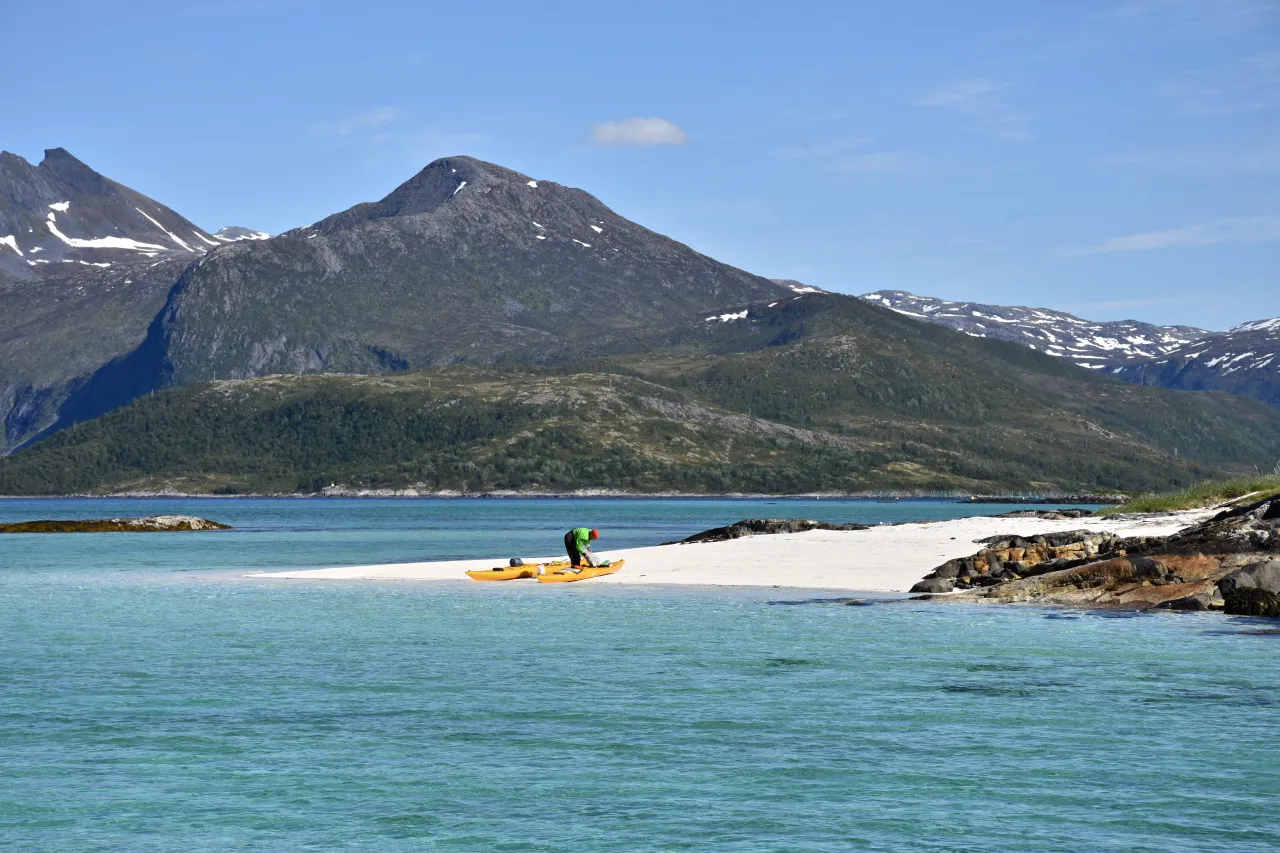 kajakk strand