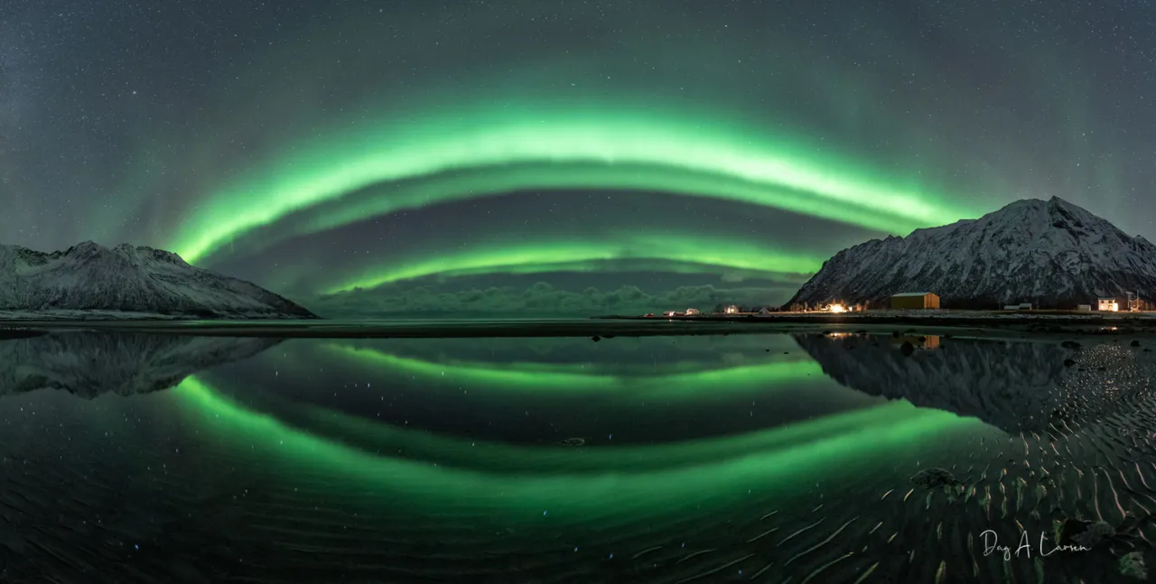 Northern Lights in Ballesvika Senja