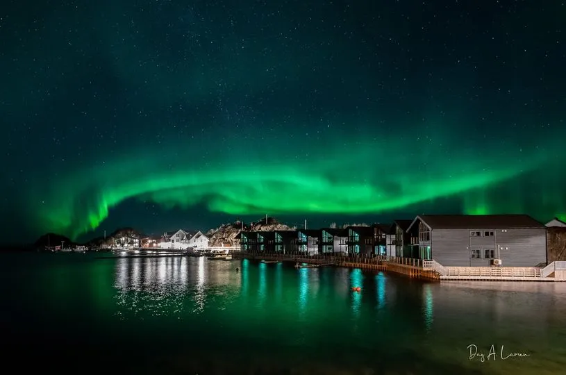 Northern Lights over Hamn